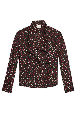 Emany ruffled polka-dot top ISABEL MARANT | HT0743FAC4J02IBKRD